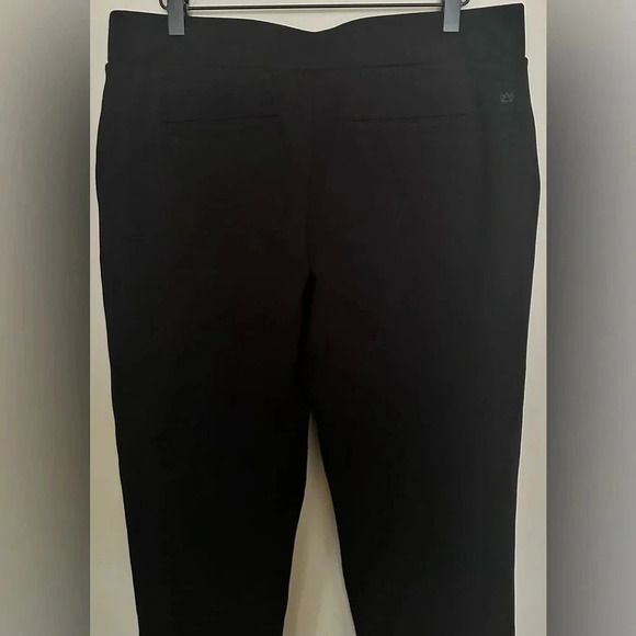 Modern Ambition Womens Pleated Ponte Pull on Pants - Size L - Picture 6 of 8